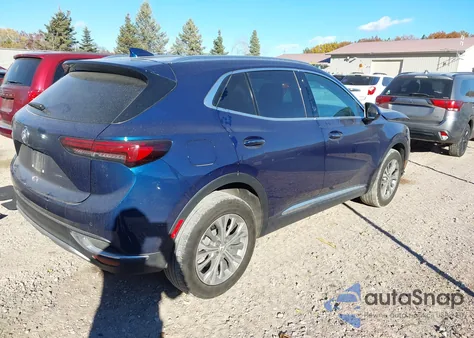 2022 Buick Envision Fwd Preferred из США, поврежденный, VIN LRBAZLR49ND126468